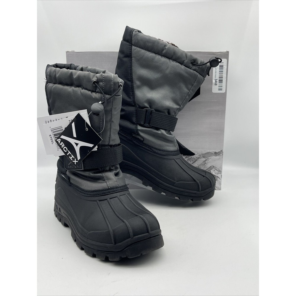 Arctix Youth Powder Winter Boot Rain Waterproof Size 6 Color Steel Has Defect